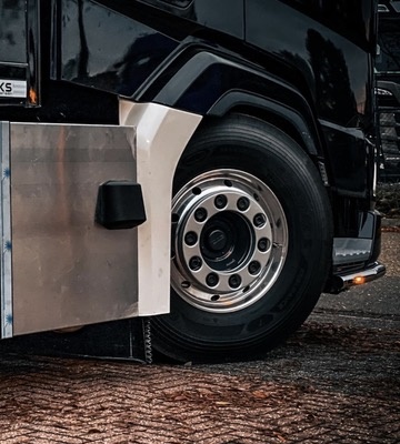 Turbo Truckparts mudguard finish DAF NGD (set)