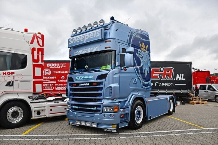 RVS Zonneklep Scania 4-serie / R-serie