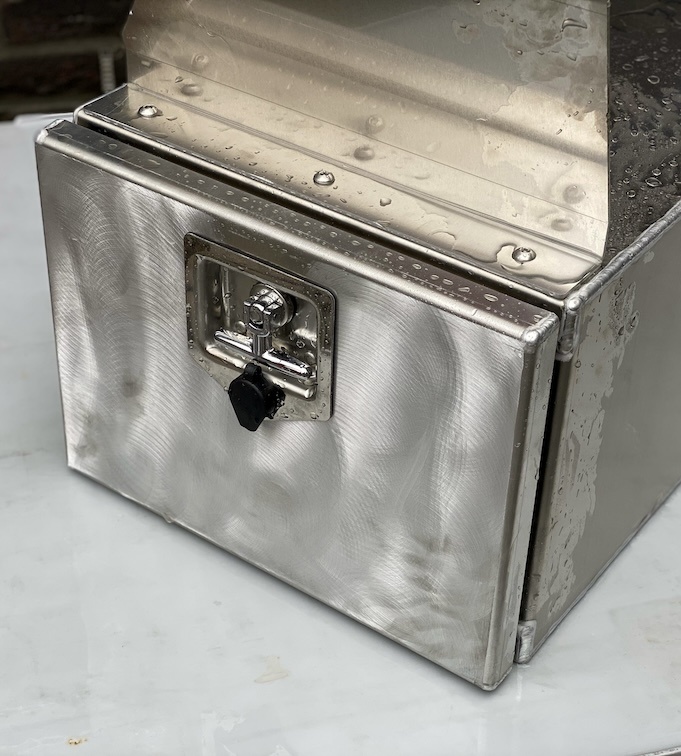 Aluminium opbergkist met schuiflade DAF XG en XG+