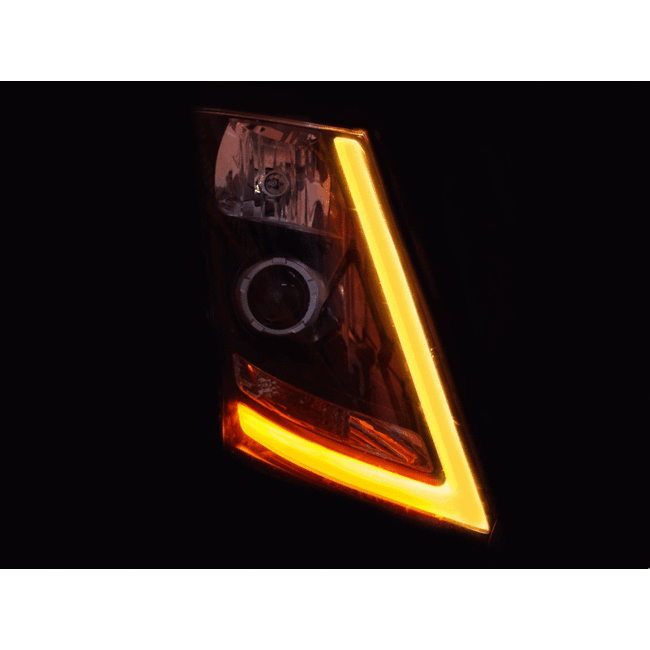 Schakelbare dagrijverlichting Volvo FH4 - wit/oranje/flitser