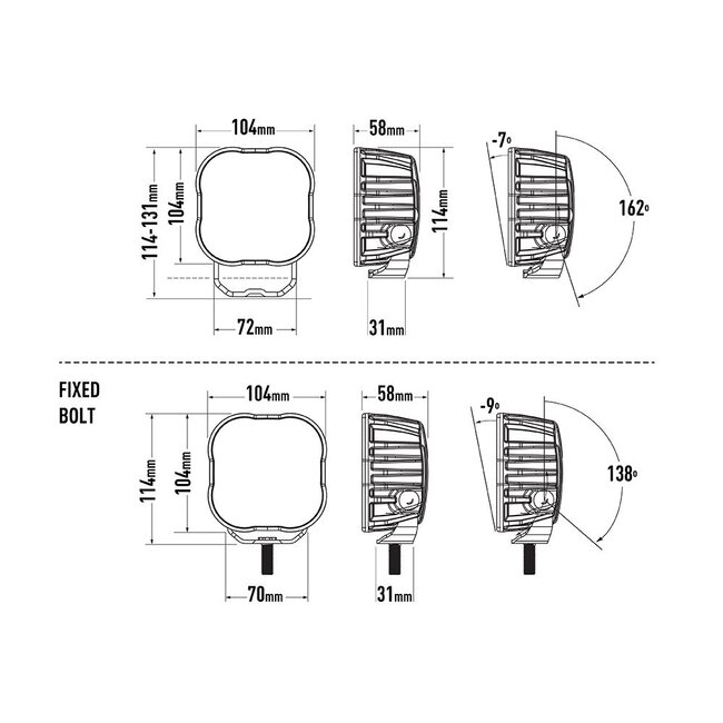Lazer Utility-50 Led werklamp