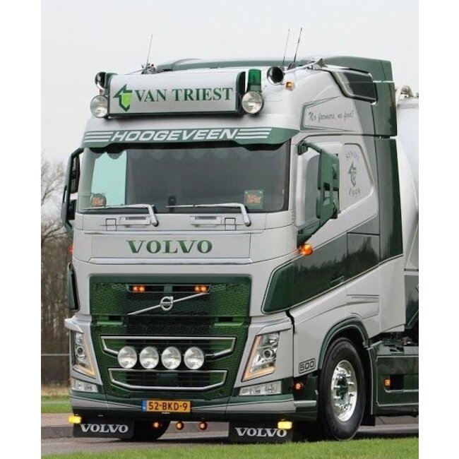 Fox Parts Zonneklep Volvo FH4/FH5/Aero + FM5 Custom 28,5cm