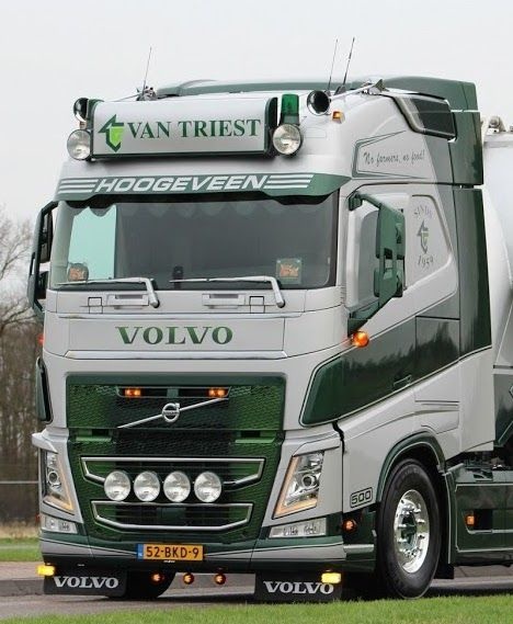 Fox Parts Zonneklep Volvo FH4/FH5/Aero + FM5 Custom 28,5cm