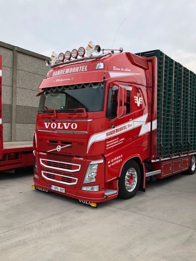 Fox Parts Volvo FH4/FH5/Aero + FM5 Zonneklep 33,5cm