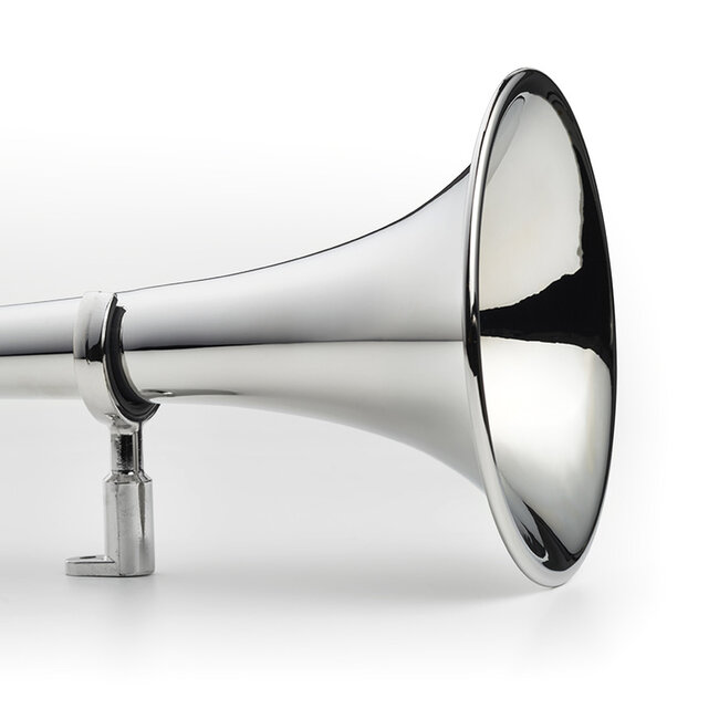 Grover Deluxe Organtone™ Air Horn, 86 or 95 cm, Chrome