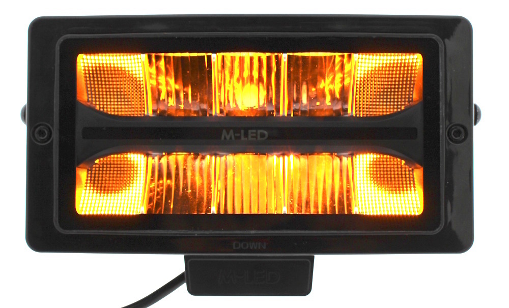 M-LED Classic 220 verstraler met dual color positielicht