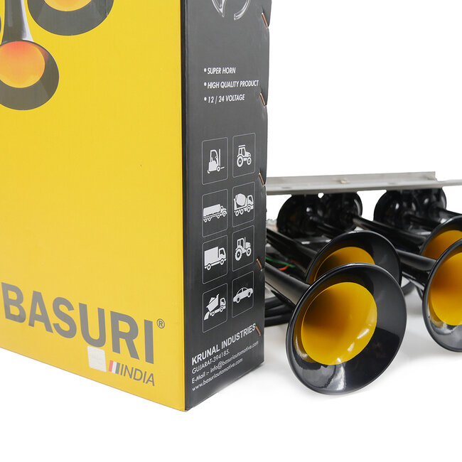 Basuri Babyshark Air Horn 5.0 - 24 Melodies