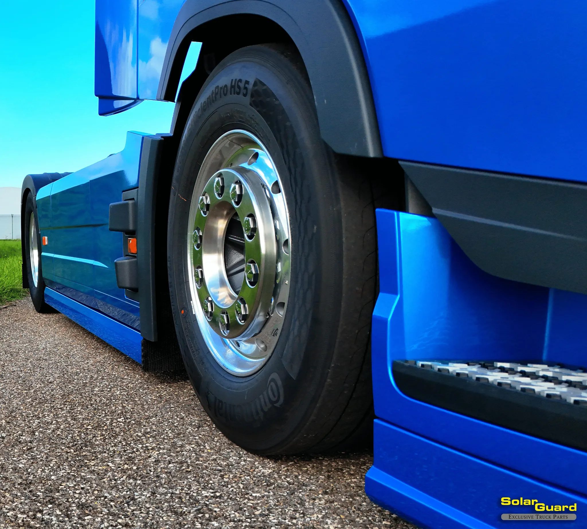 Solarguard Volvo FH Aero sideskirt verlenger (set)