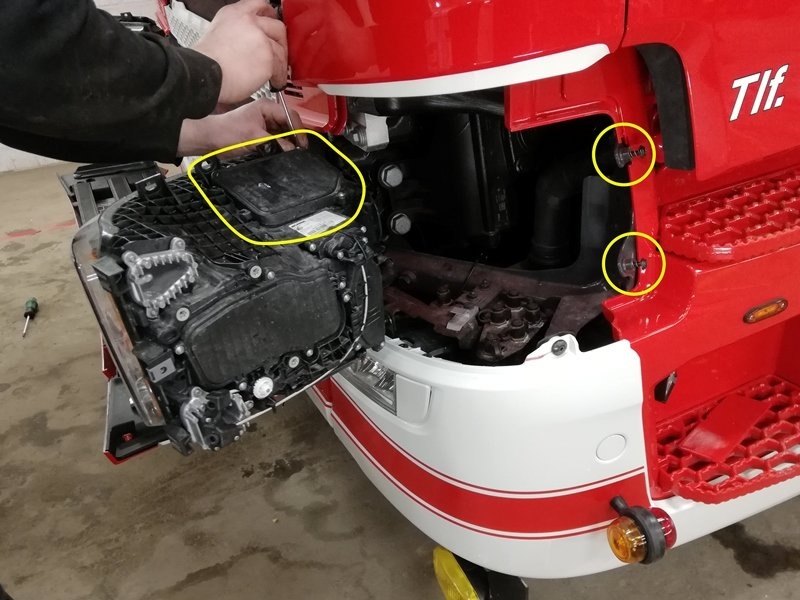 Xenon Wit - Extra Positie Licht - Scania Led Koplamp 2016+