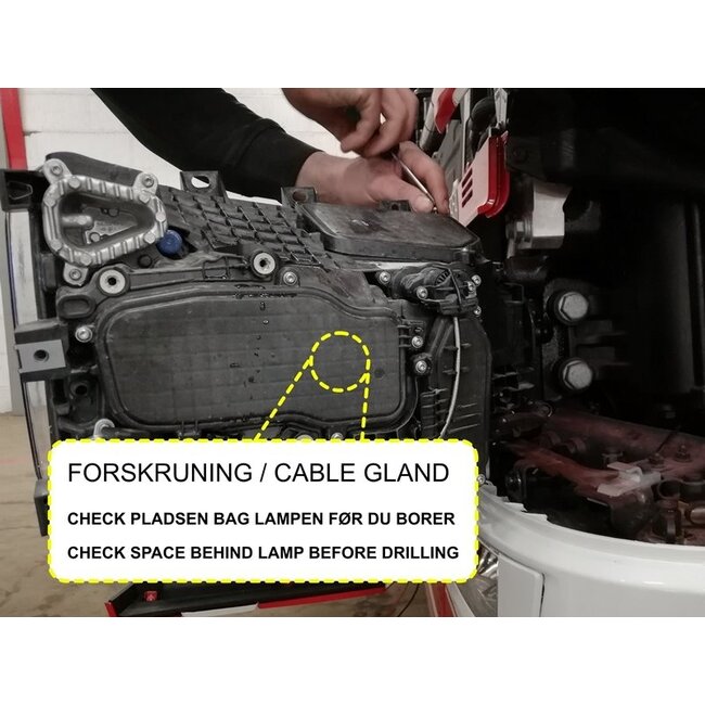 Xenon White - Extra Position Light - Scania Led Headlight 2016+