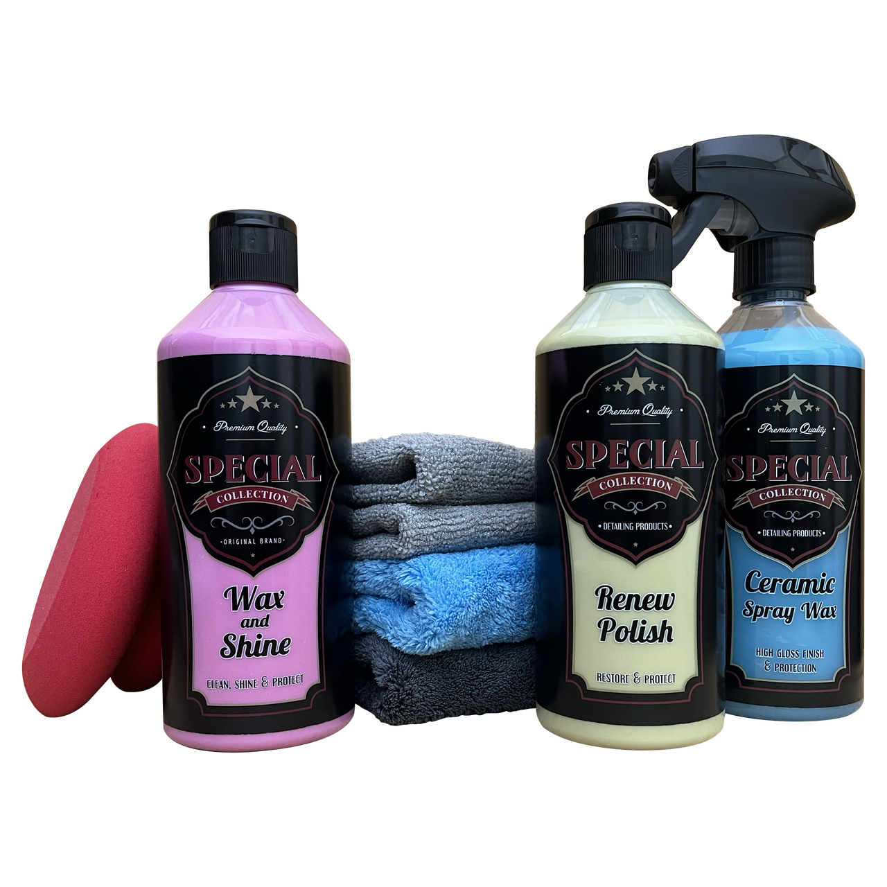 Special interior Special collection Wax & Shine Set