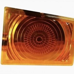 Toplamp lens Scania 2-serie oranje