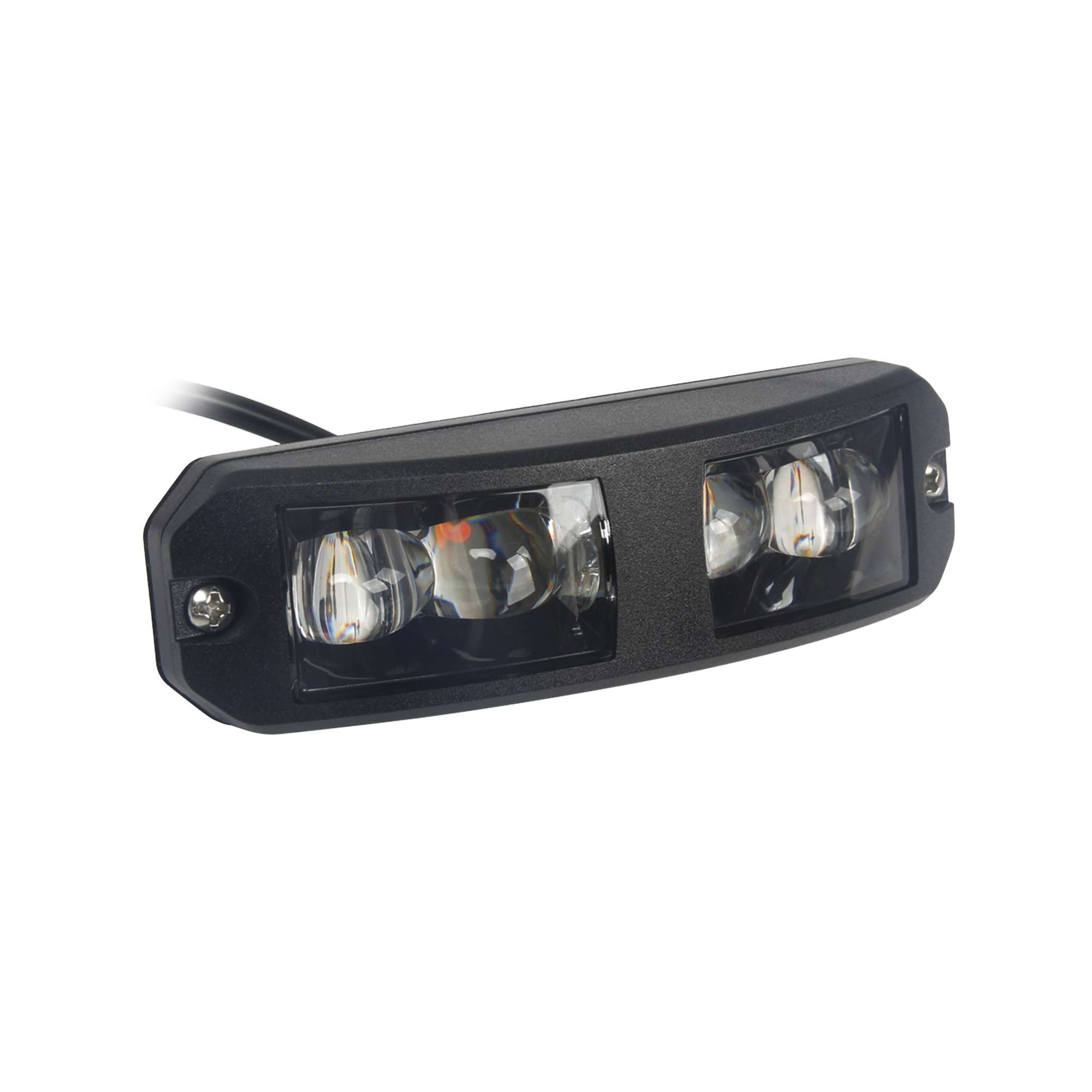 Strands Strands Curved Directional Warning Light Amber Led