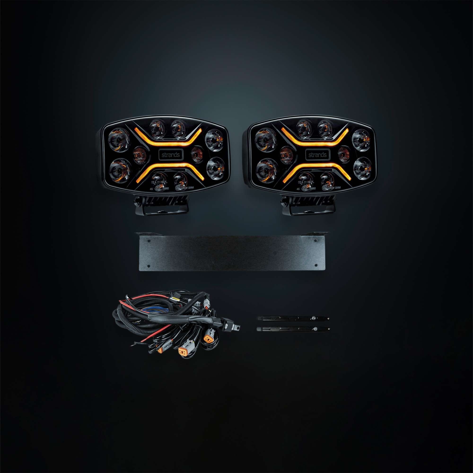 Strands Complete Kit 2X Dark Knight Insane Led