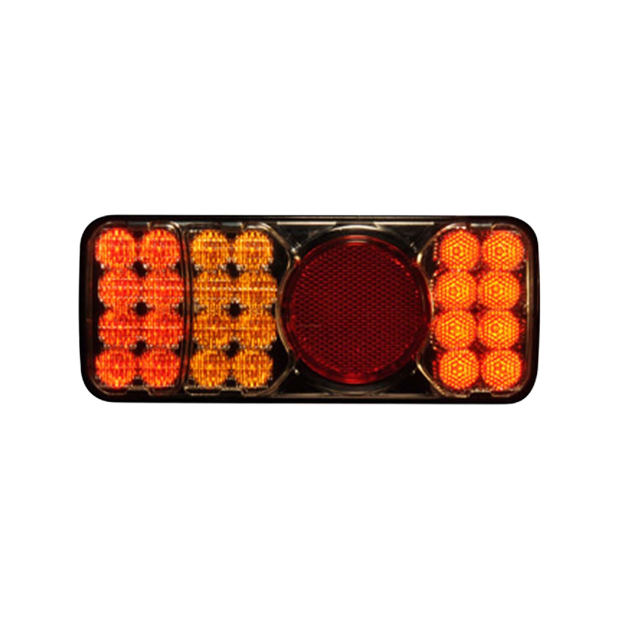 Strands Strands 4 Func. Taillight Left Fog Rectangular