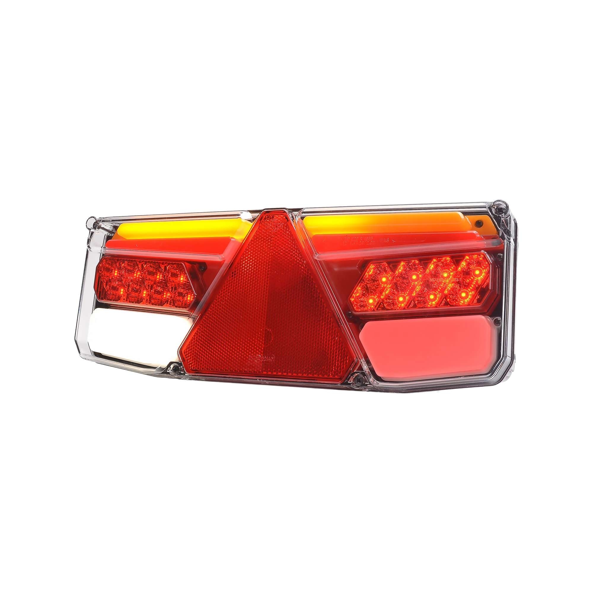 Strands Strands 5 Func. Taillight For Trailer Right, Dyn. Indicator Rectangular
