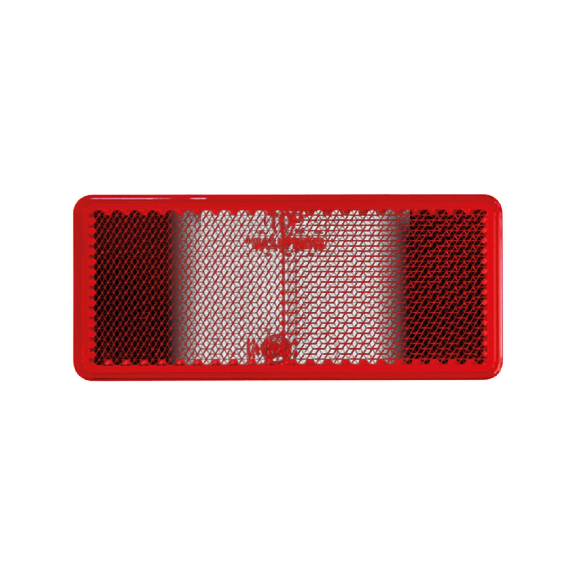 Strands Strands Red Reflex Rectangular