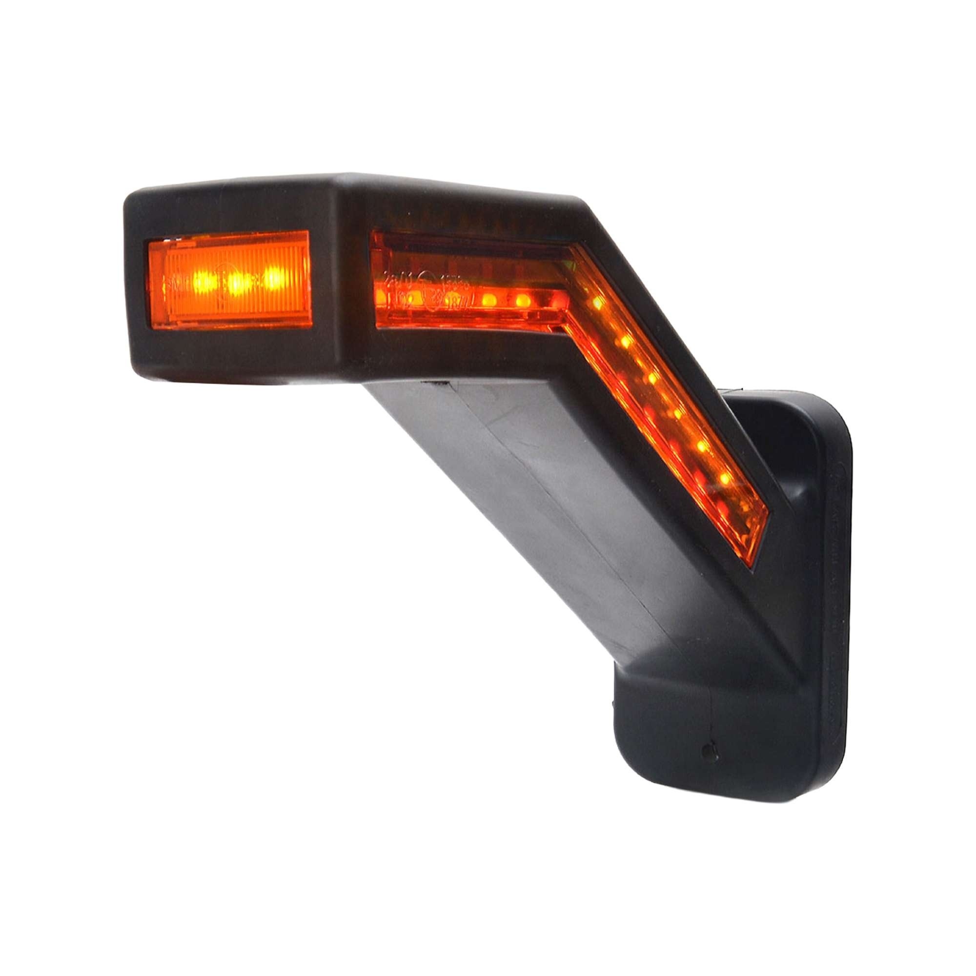 Strands Strands Rubber Arm Left 5 Func. Position Light With Dyn. Indicator