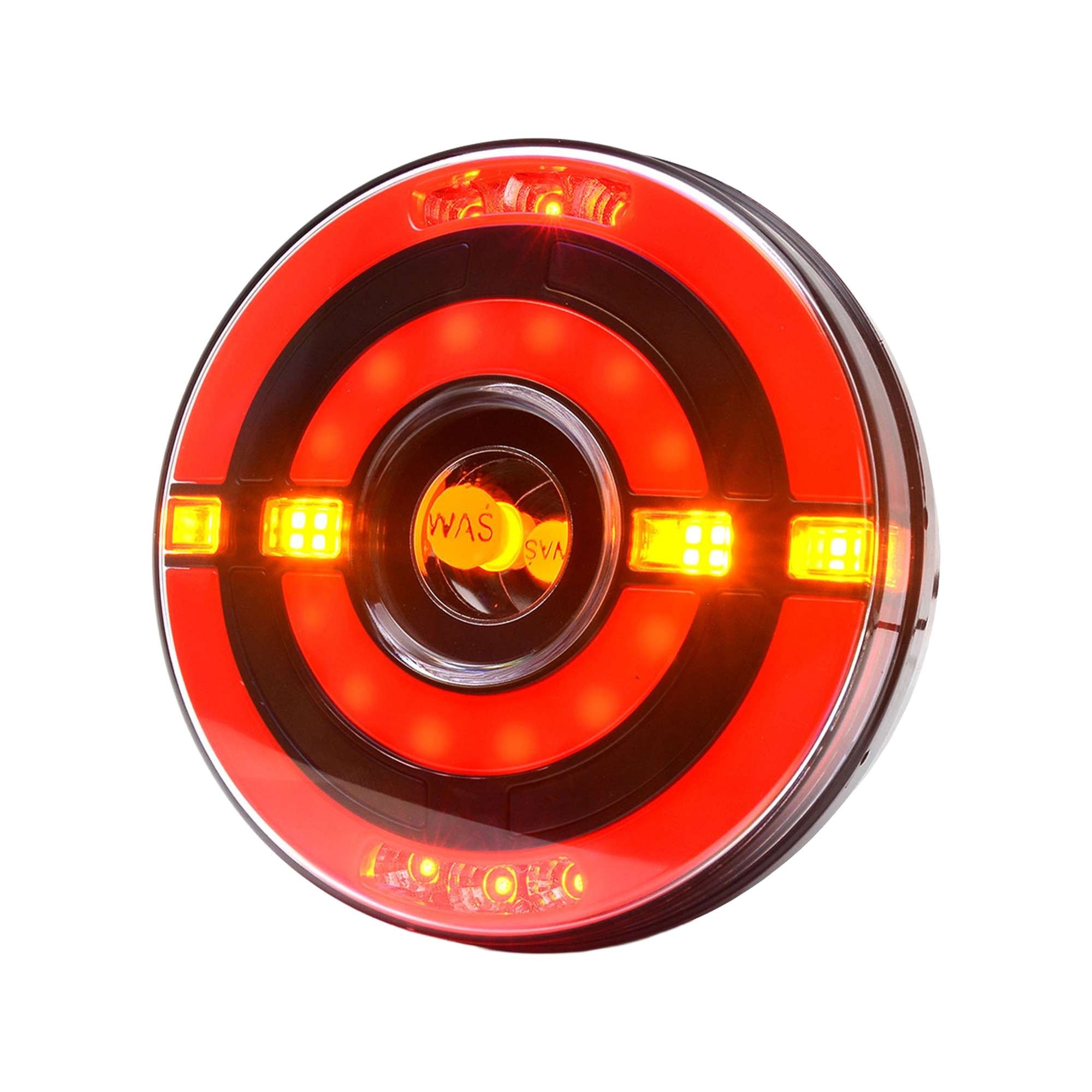 Strands Strands 3 Func. Taillight Round, Indicator