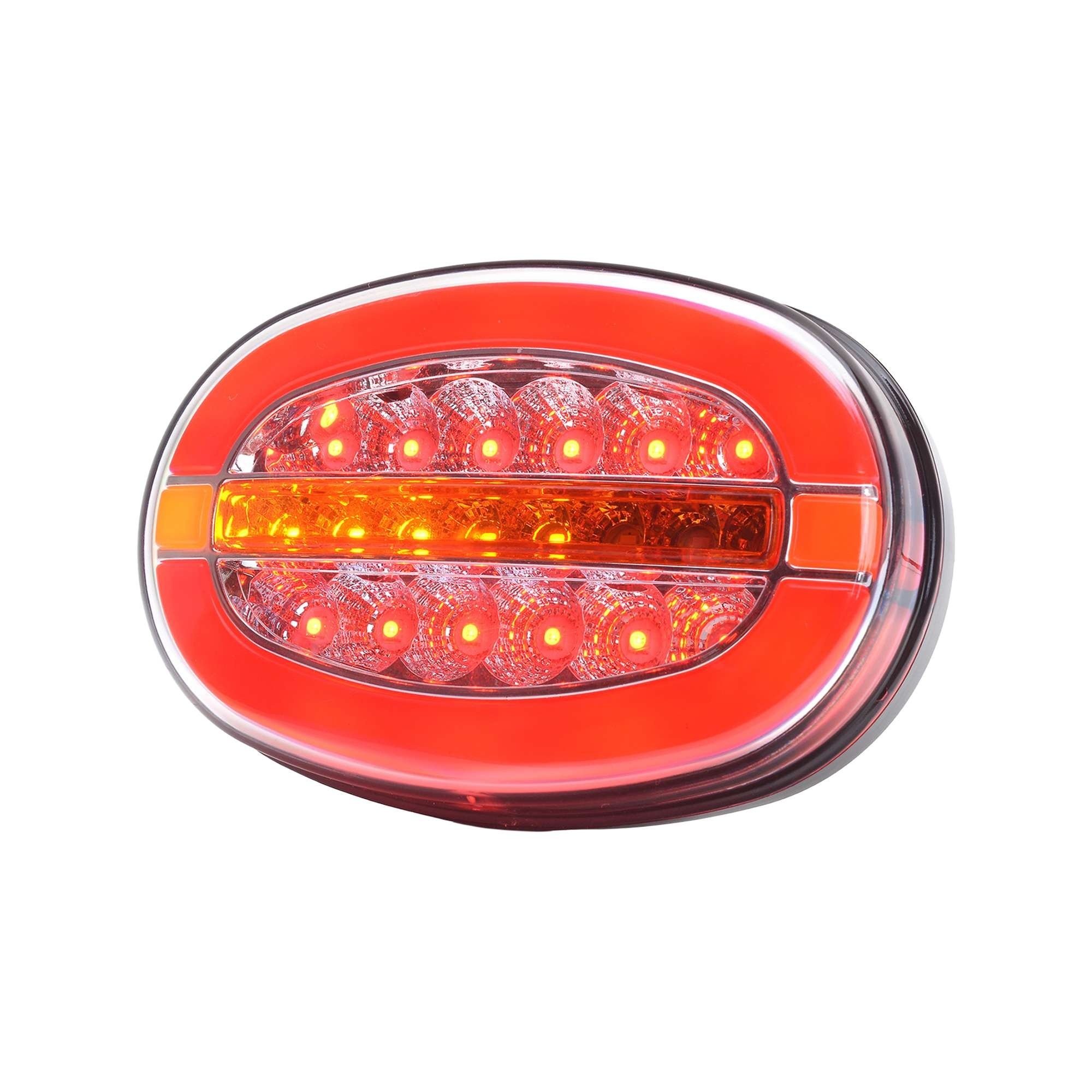 Strands Strands 3 Func. Taillight Universal Oval Dyn. Indicator