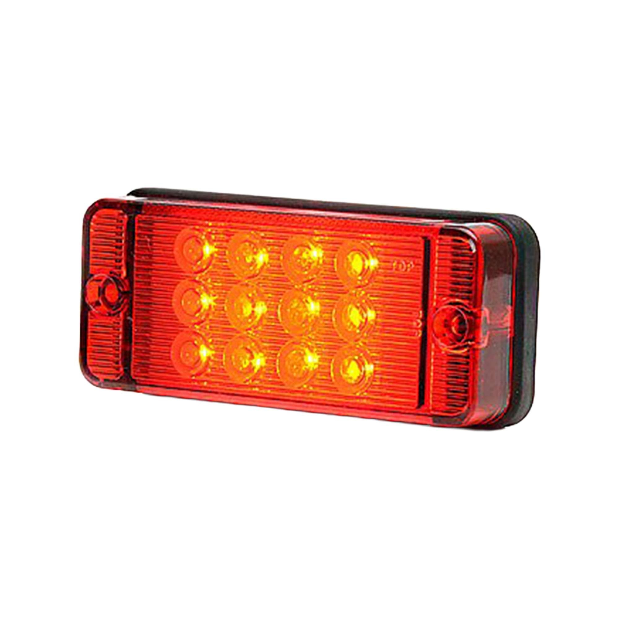 Strands Strands Fog Light Red Lens Rectangular