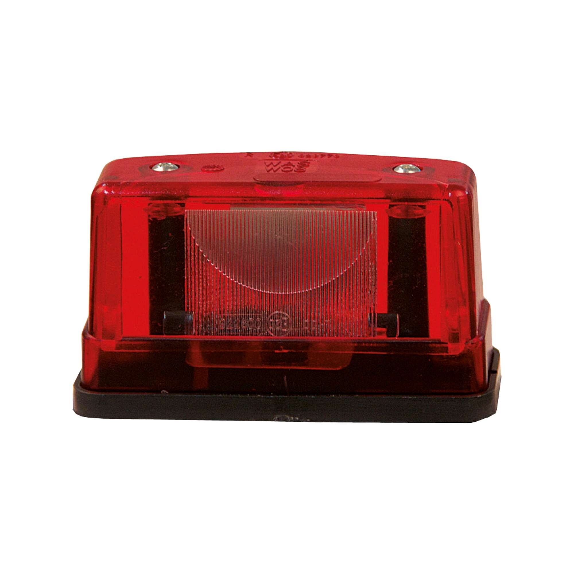 Strands Strands License Plate Light Halogen, Red