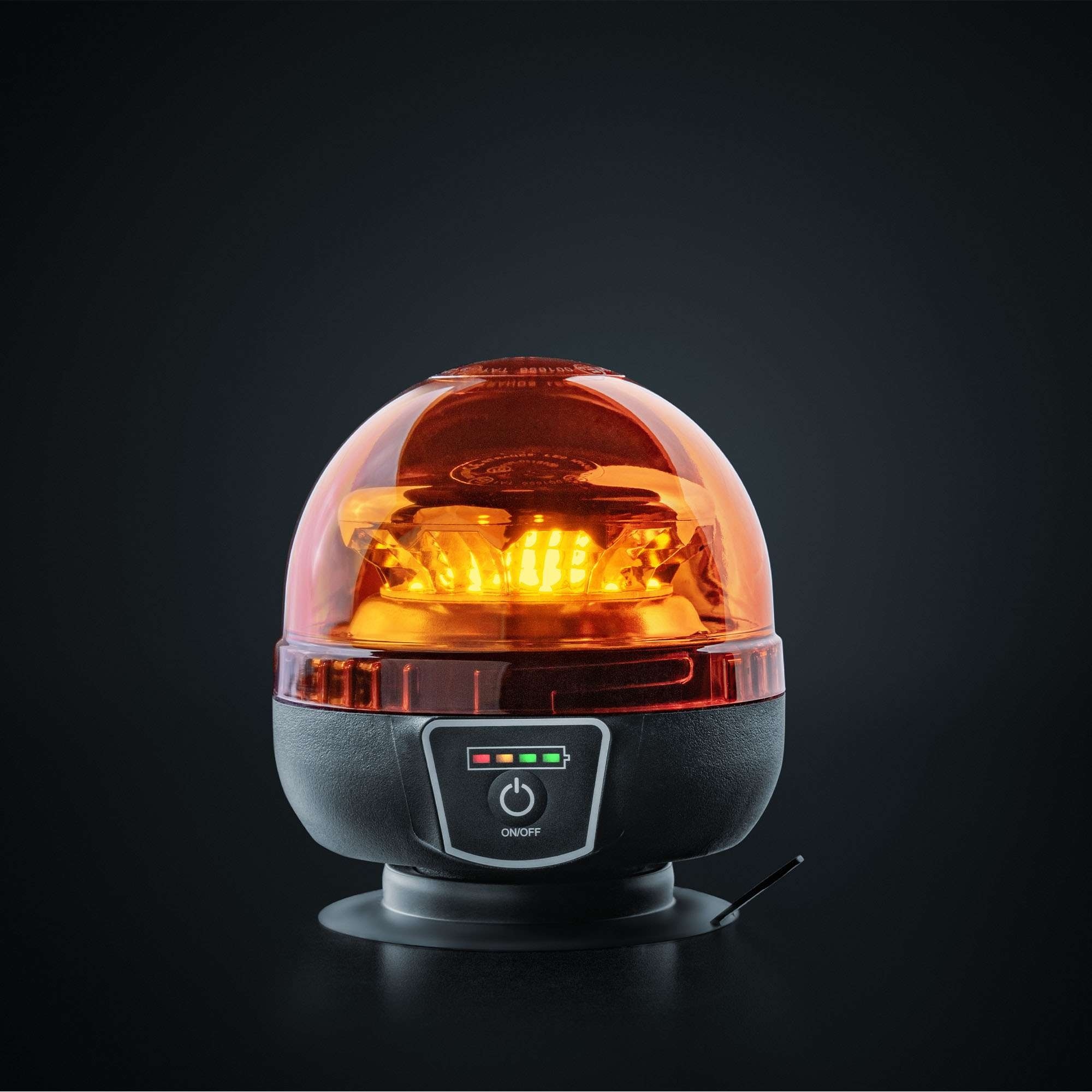 Strands Big Energy Portable Warning Light Beacon Amber Lens