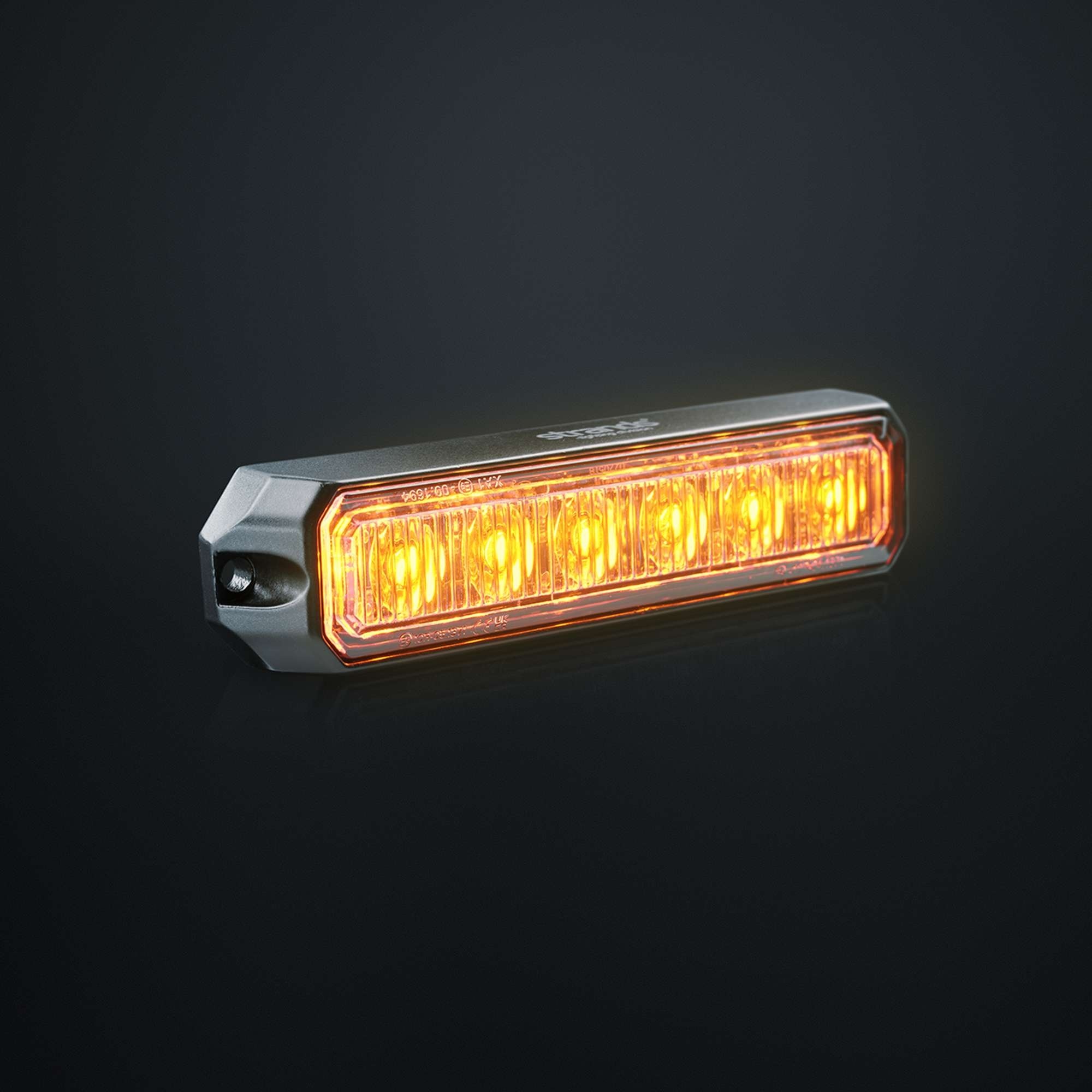 Strands Strands Directional Warning Light Amber 6 Led