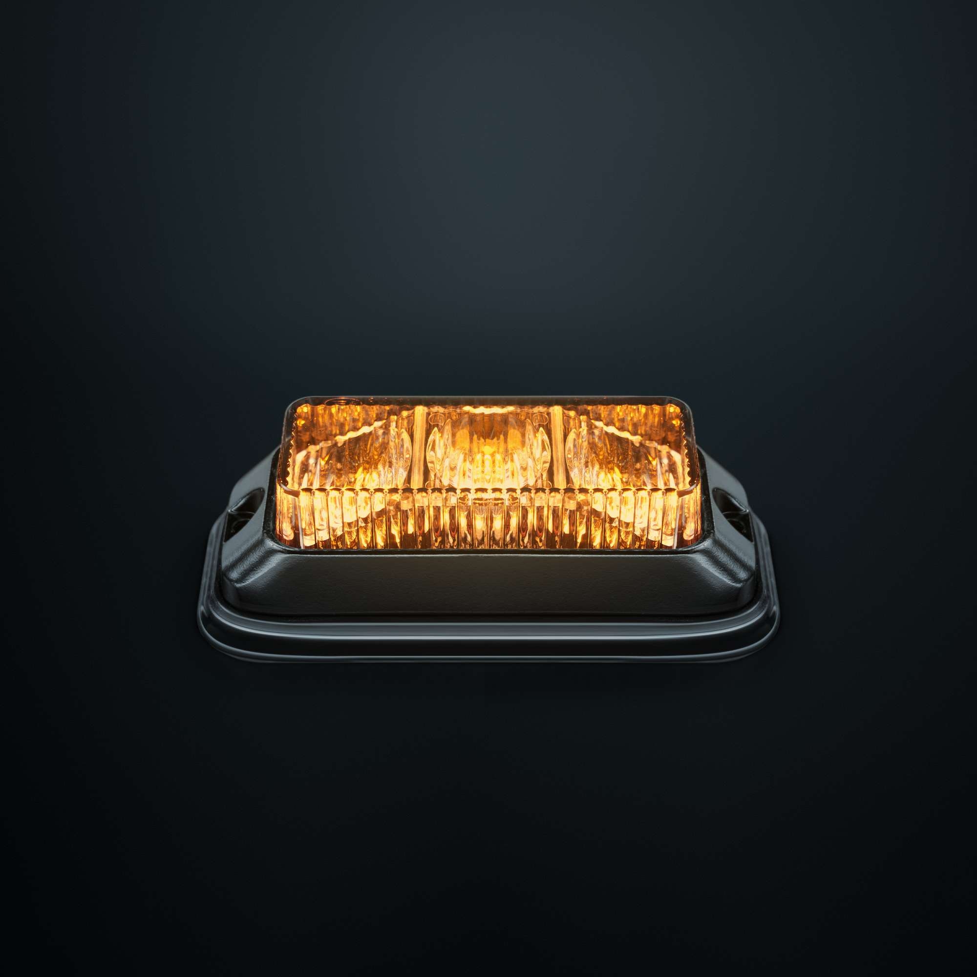 Strands Strands richtingaanwijzer waarschuwingslicht amberkleurig met 3 led's