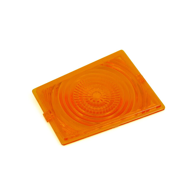 Toplamp lens Scania 2-serie oranje