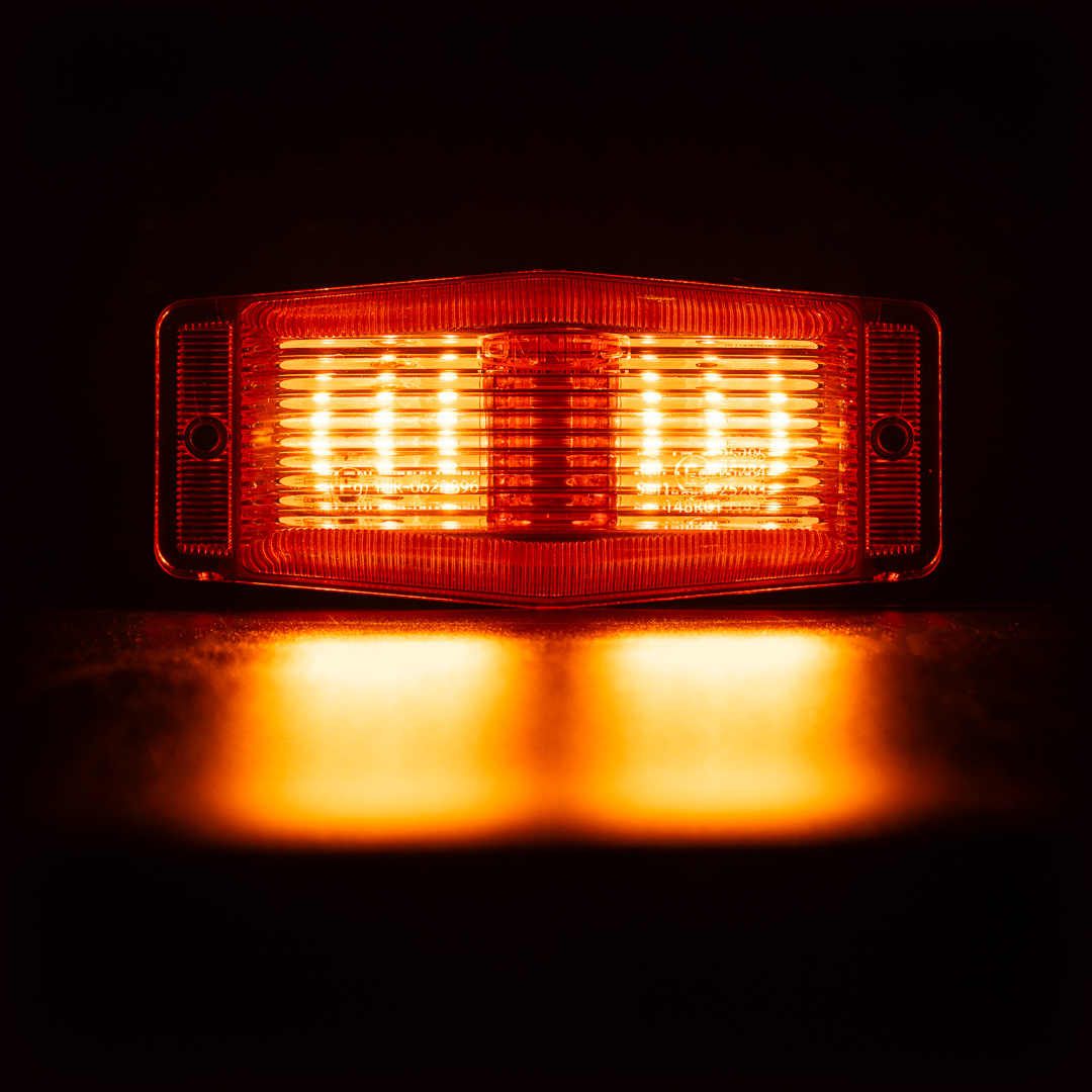 Omnius Slimline Dubbelbrander Oranje