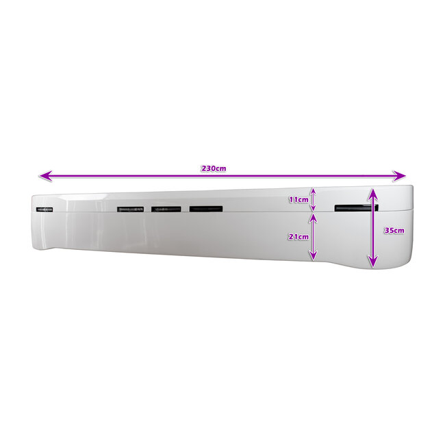 TruckStyle Sweden Sunvisor Scania NextGen 35cm