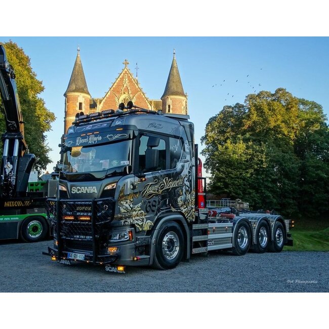 TruckStyle Sweden Zonneklep Scania NextGen 35cm - Rond