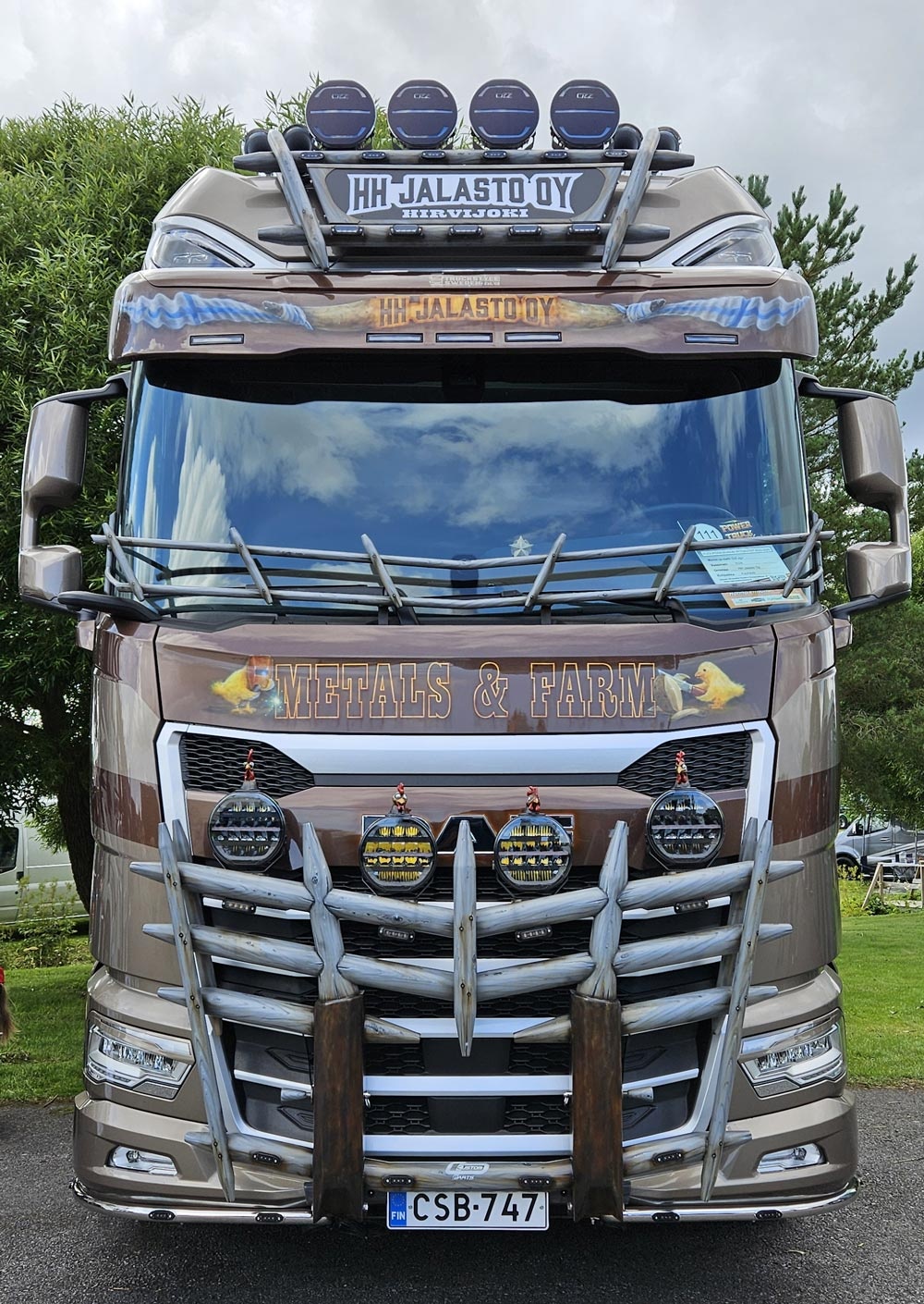TSS Zonneklep DAF XF, XG, XG+