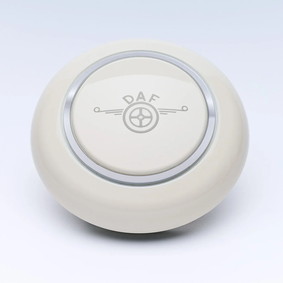 Three-spoke Steering Wheel 53cm White