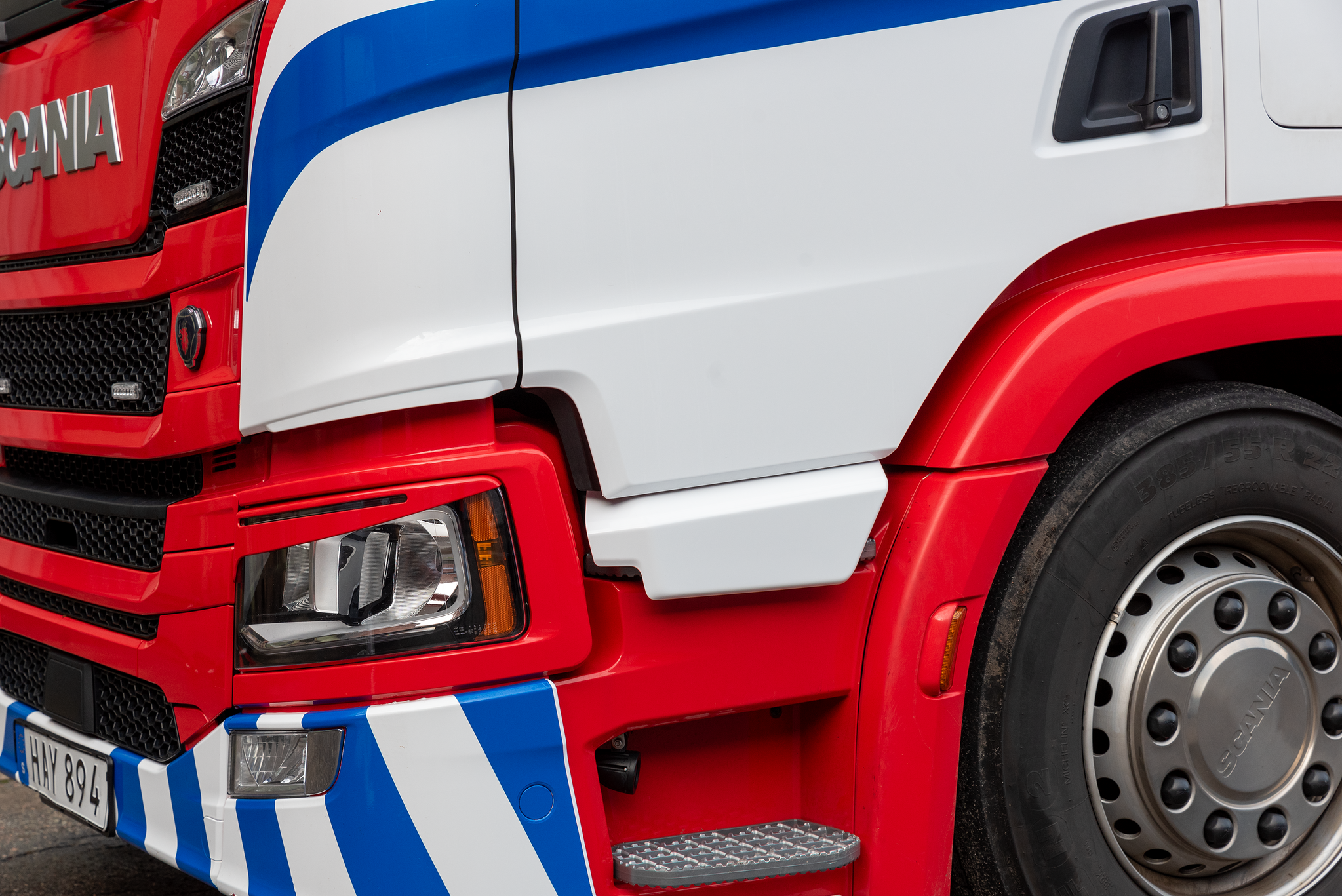 Deur verlenger voor Scania P LHD & RHD (set)