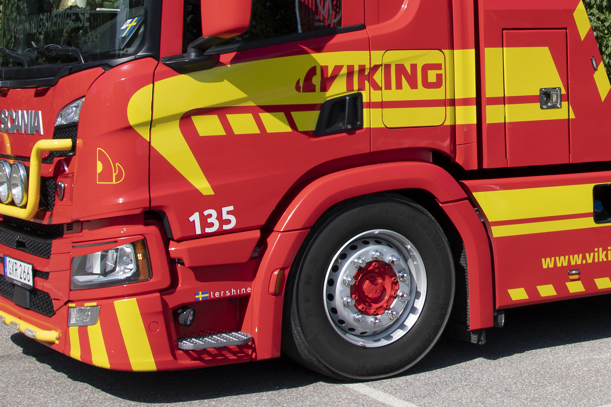 Deur verlenger voor Scania P LHD & RHD (set)