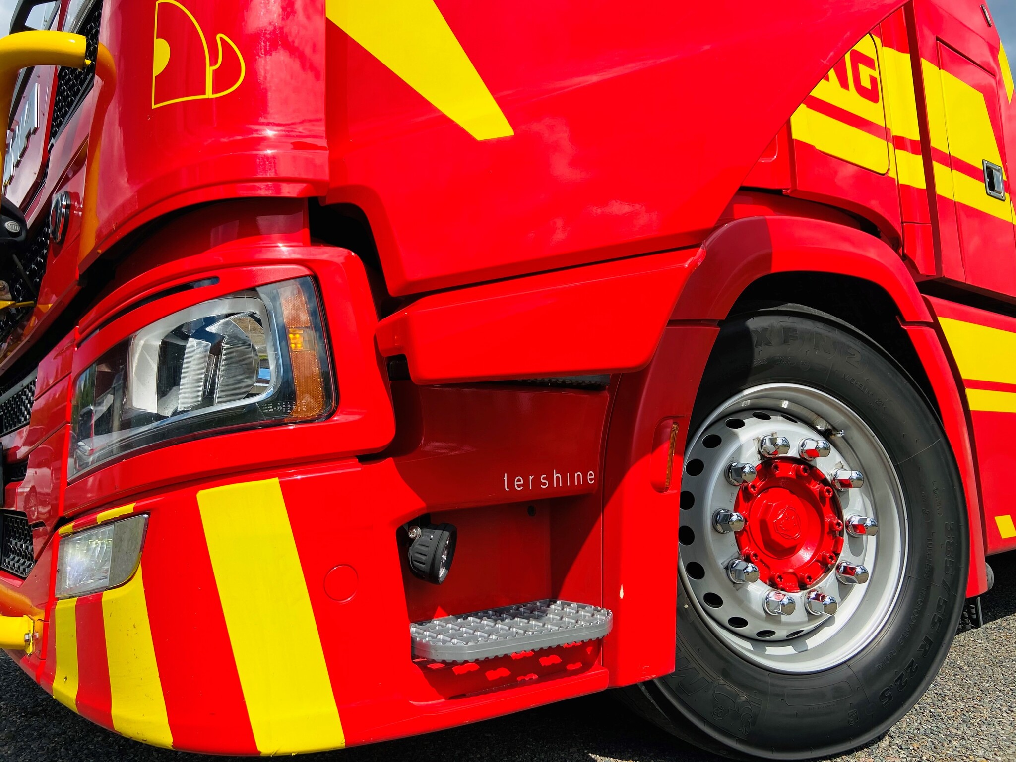 TruckStyle Sweden Deur verlenger voor Scania P LHD & RHD (set)