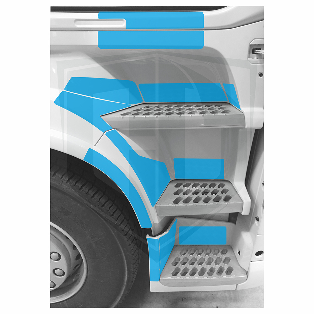 Entry step PPF Volvo FH4