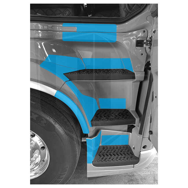 Entry step PPF Volvo FH5