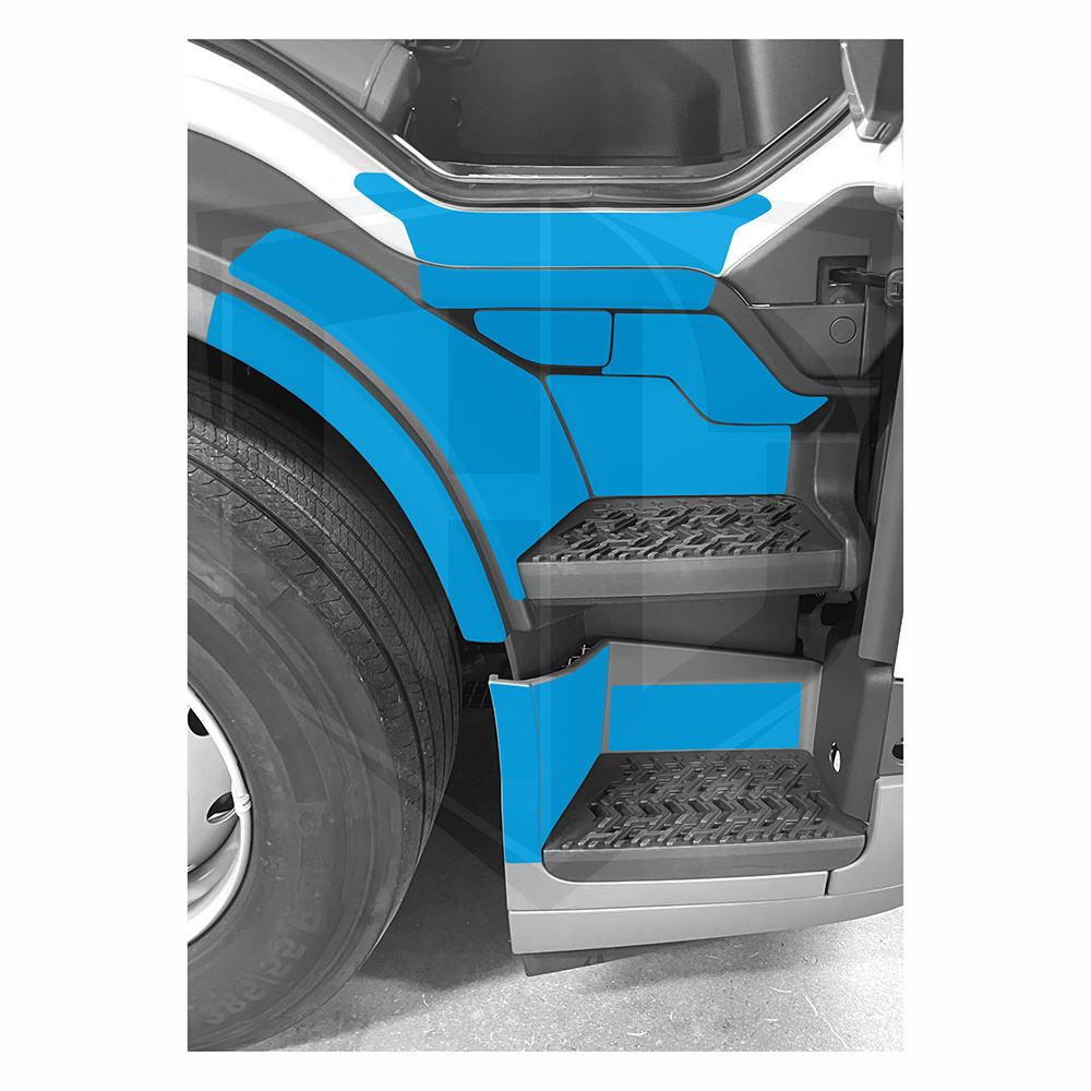Entry step PPF Volvo FM / FMX 5
