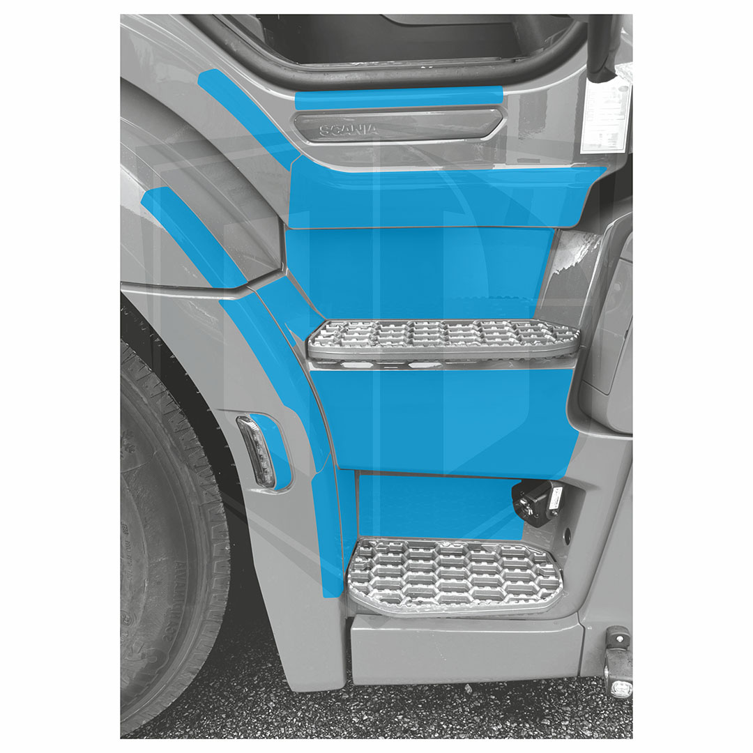 Entry step PPF Scania NG P-series
