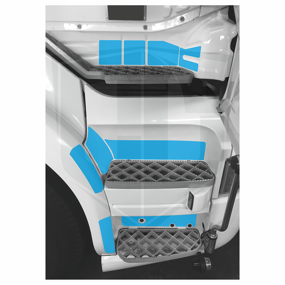 Entry step PPF Scania NG R-series