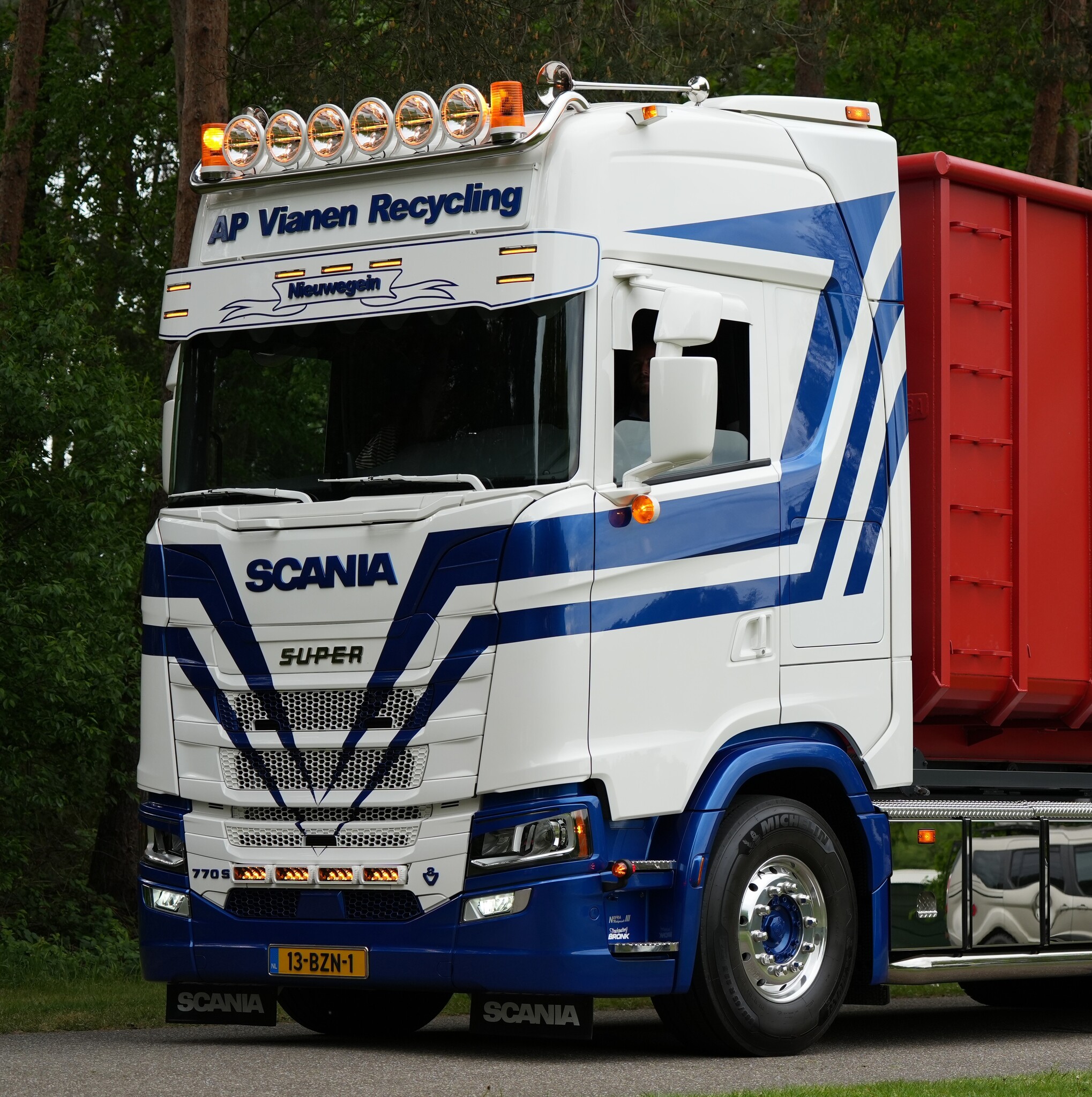 Fox Parts Sunvisor Scania NextGen Straight 30cm