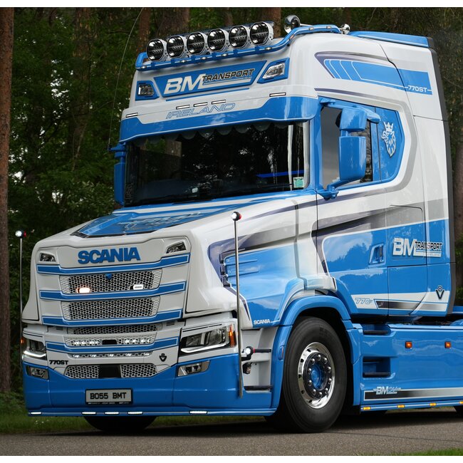 TruckStyle Sweden Zonneklep Scania NextGen 35cm