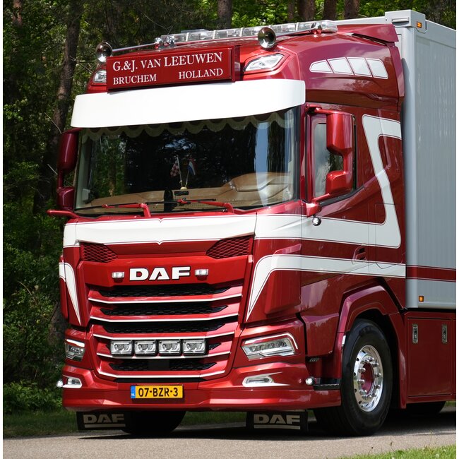Fox Parts Sunvisor DAF  XF / XG 30cm - Flat bottom