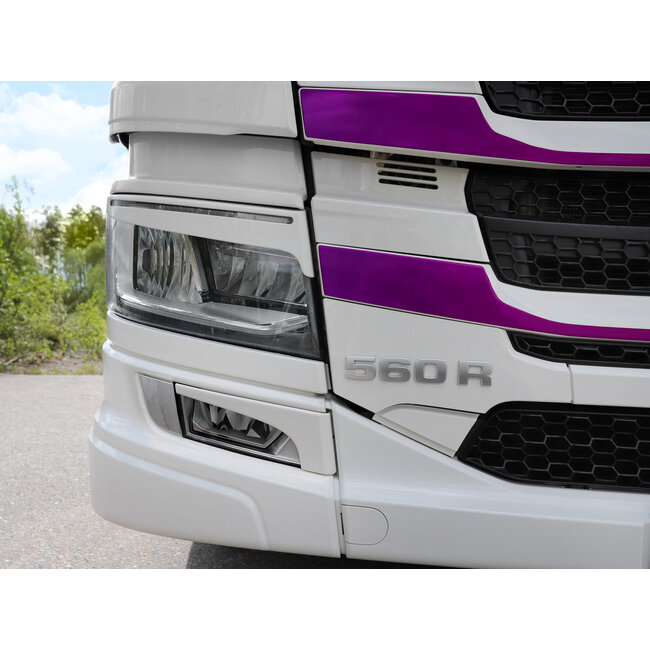 Fog lights Eyelids Scania NG