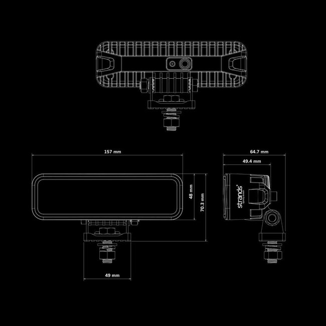 SKYLORD EXP DUO WARNING / WORK LIGHT 42W