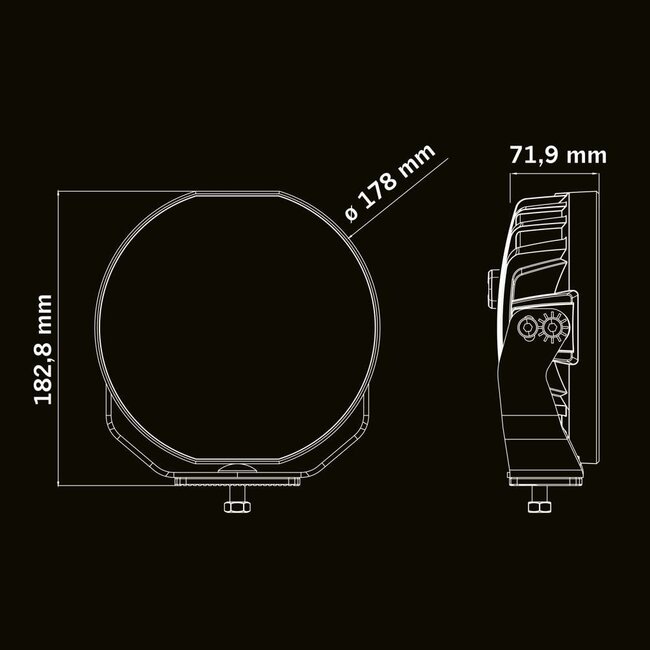 SKYLORD EXP DRIVING LIGHT 7"