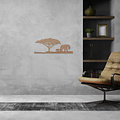 Casa Sentir Wanddecoratie - Olifant Boom - Naturel